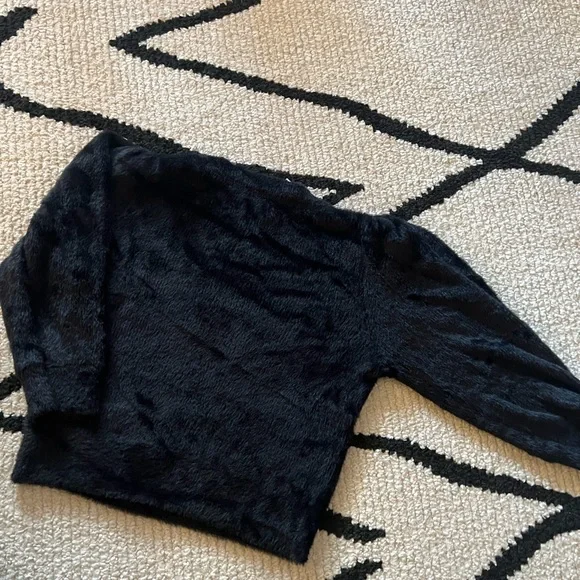 Free people square neck black sweater - Picture 4 of 12